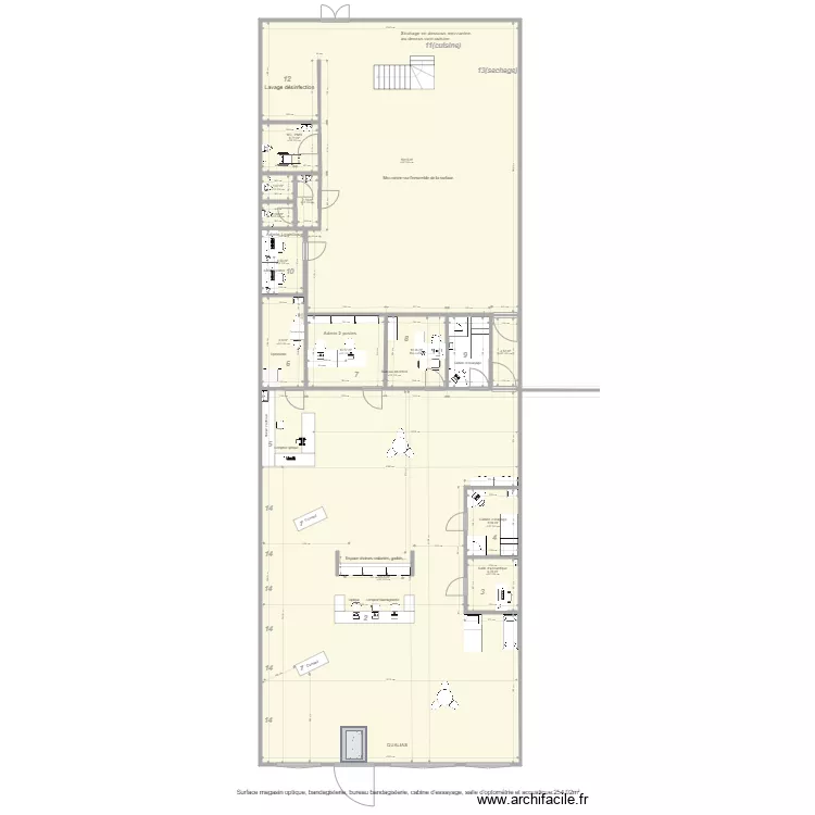 Qualias Arlon 25 juillet. Plan de 