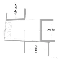 Garage plan b&acirc;timent