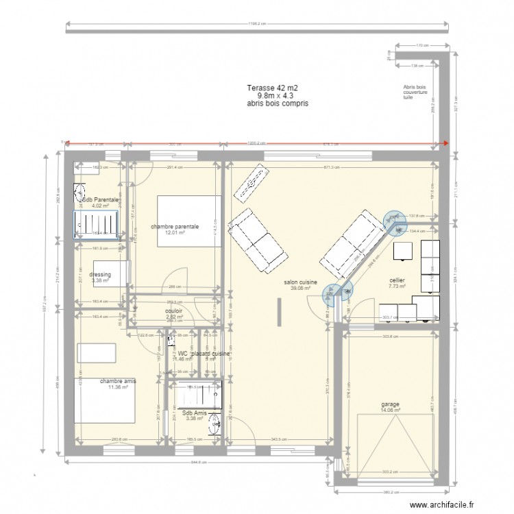 Maison Herbert Chauvigny 301016 11h45. Plan de 0 pièce et 0 m2