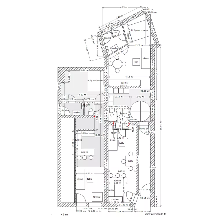 RDC deceuninck 3 studios trav . Plan de RDC deceuninck 3 studios trav . Plan de