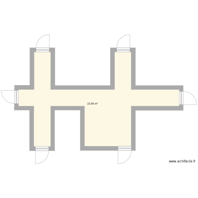 palier 11eme. Plan de 0 pièce et 0 m2