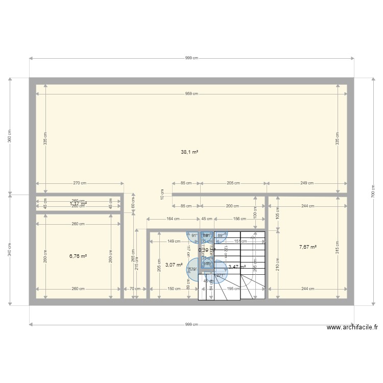 extension v5 1 existant. Plan de 0 pièce et 0 m2