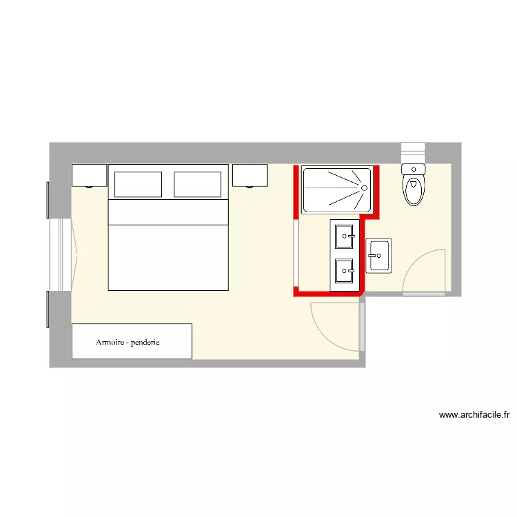 PROJET FAMILLE TROILLET . Plan de 