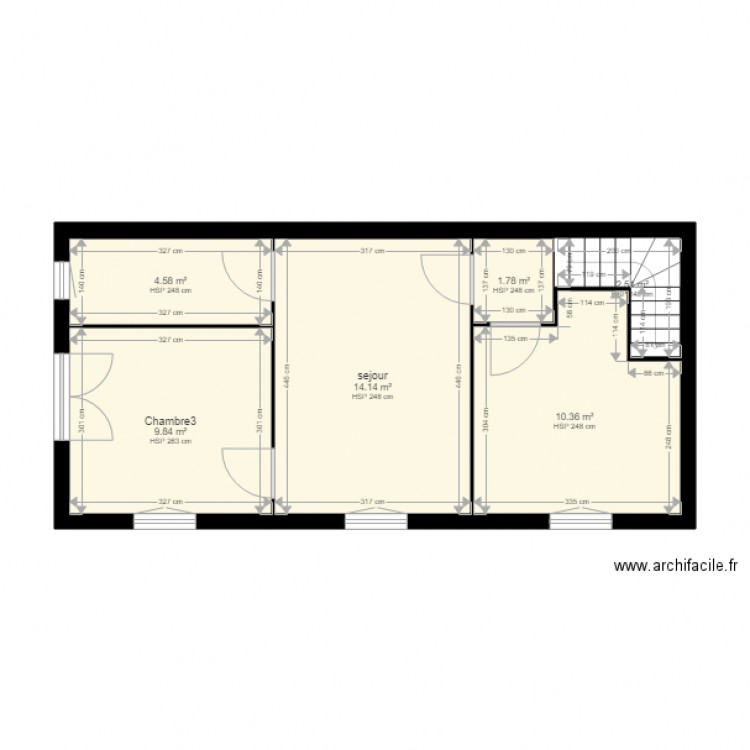 GALEYRAND. Plan de 0 pièce et 0 m2