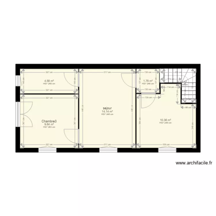 GALEYRAND. Plan de GALEYRAND. Plan de