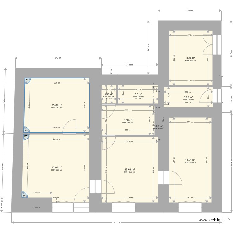 GERALDINE. Plan de 0 pièce et 0 m2