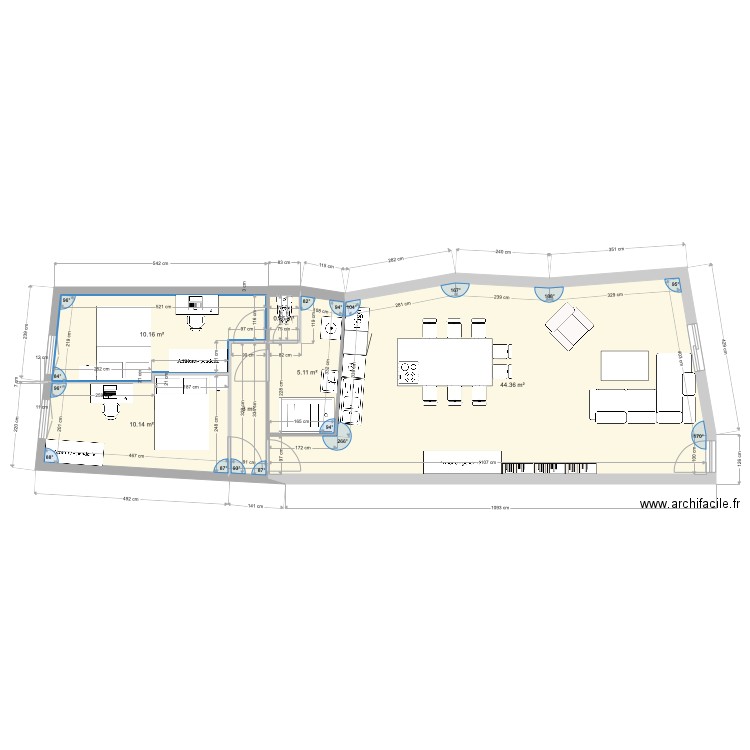 T3 BOTTI envisagé. Plan de 0 pièce et 0 m2