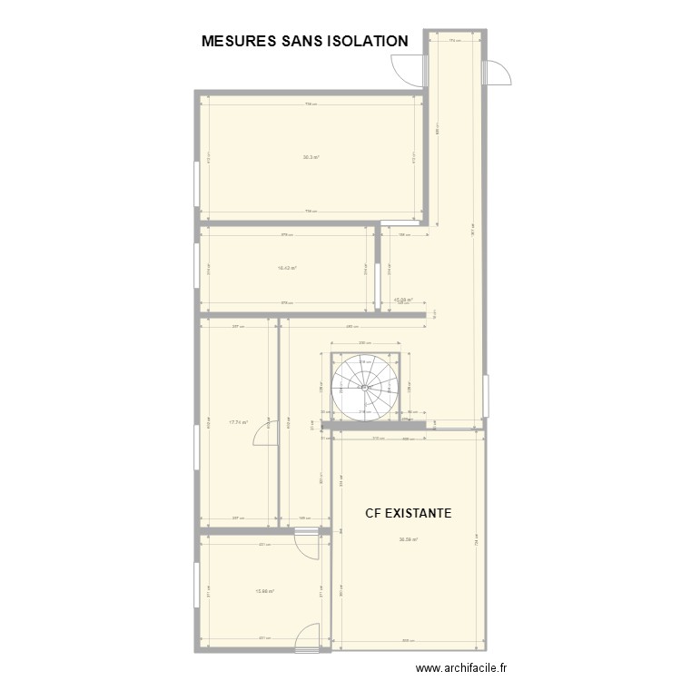 Projet Laurent Bas. Plan de 0 pièce et 0 m2