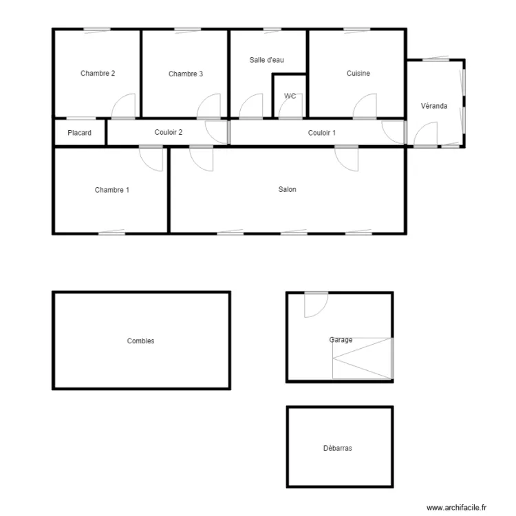 ORAIN GUICHEN. Plan de 