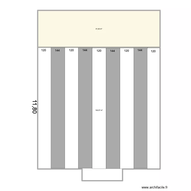 sala arriba libre. Plan de 