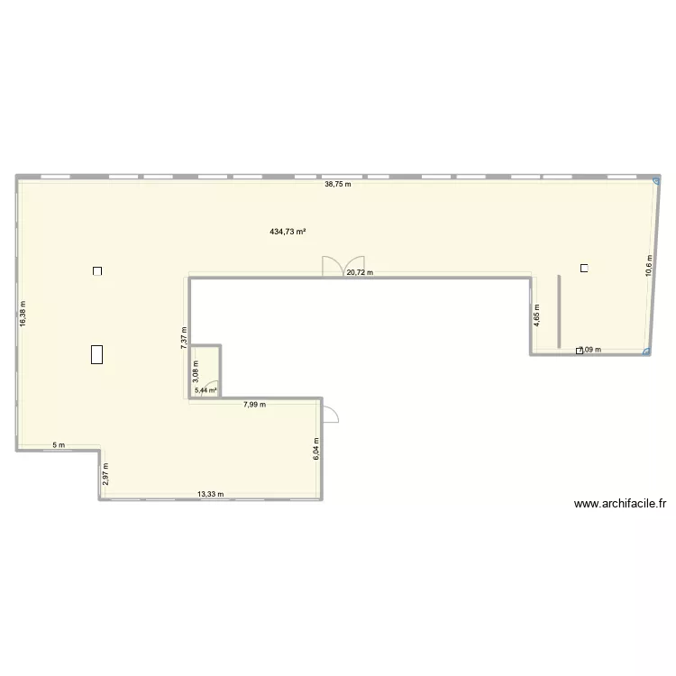 val d'Europe-notaire. Plan de 