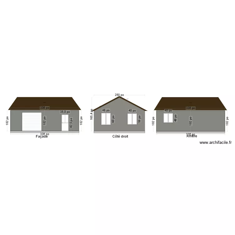 Croquis_2_Garage. Plan de 