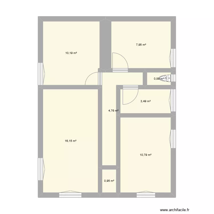 derniere maison Thomas. Plan de 8 et 55 m² derniere maison Thomas. Plan de 8 et 55 m²