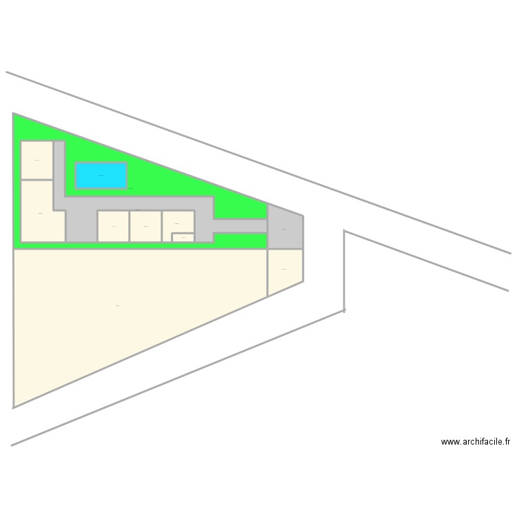 PLAN MARILYN version1. Plan de 12 pièces et 1283 m2
