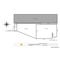 Façade coté garage avant travaux