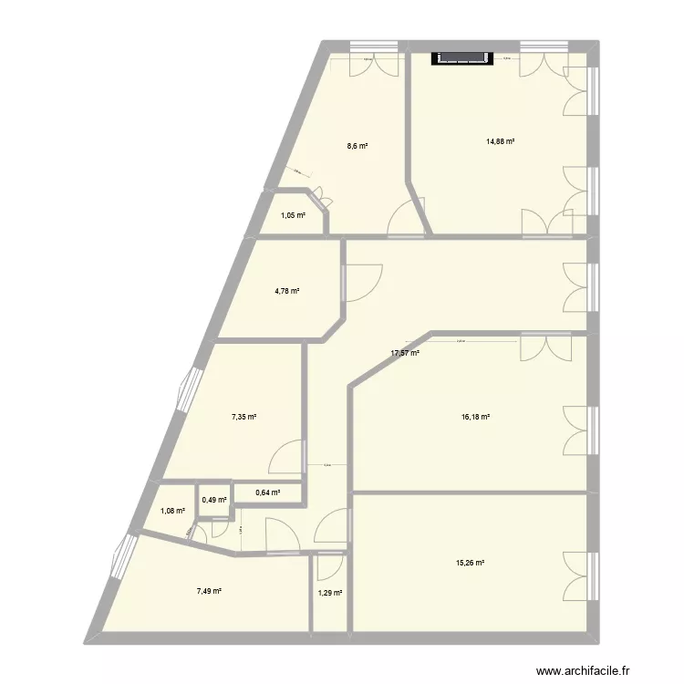 Banyuls Existant. Plan de 
