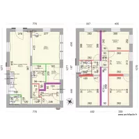 Plan ITI et modif cloison ancienne poste