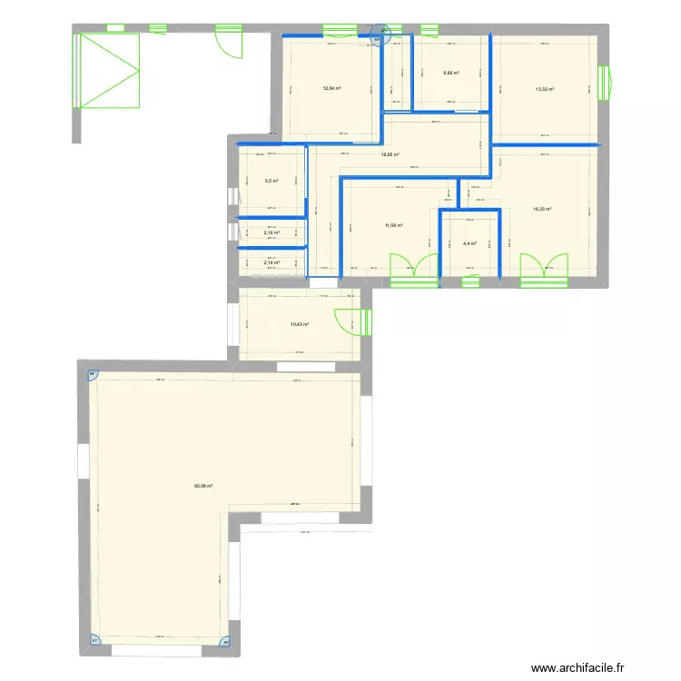 PLAN MAS DE LONDRES INTERIEUR GARAGE OK . Plan de PLAN MAS DE LONDRES INTERIEUR GARAGE OK . Plan de