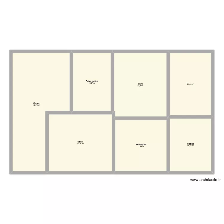Maison Cranves Sales. Plan de 
