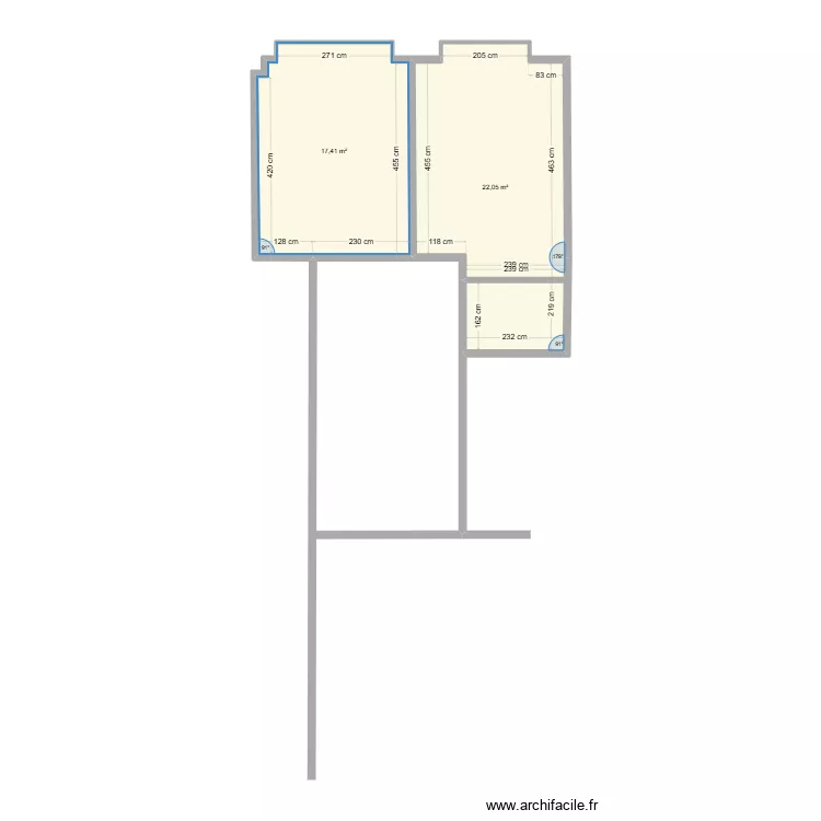 49A Crestmont. Plan de 