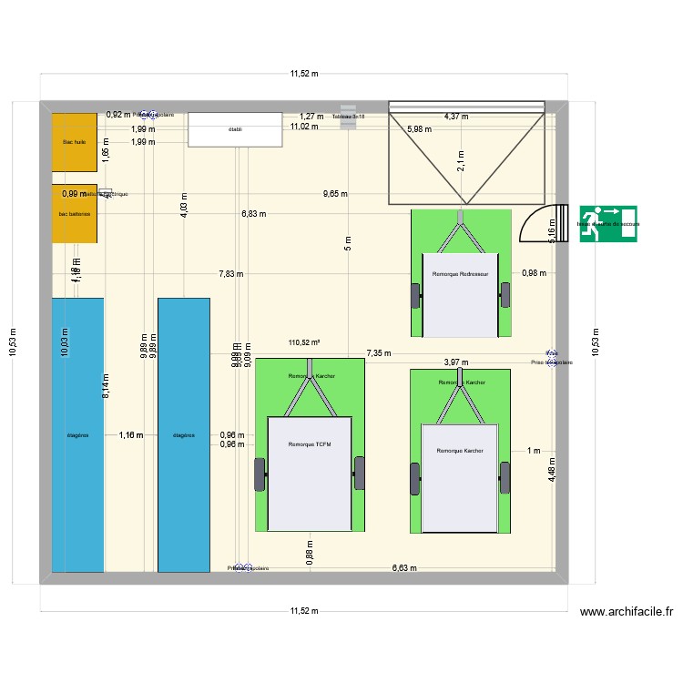 local chartres sud. Plan de 0 pièce et 0 m2