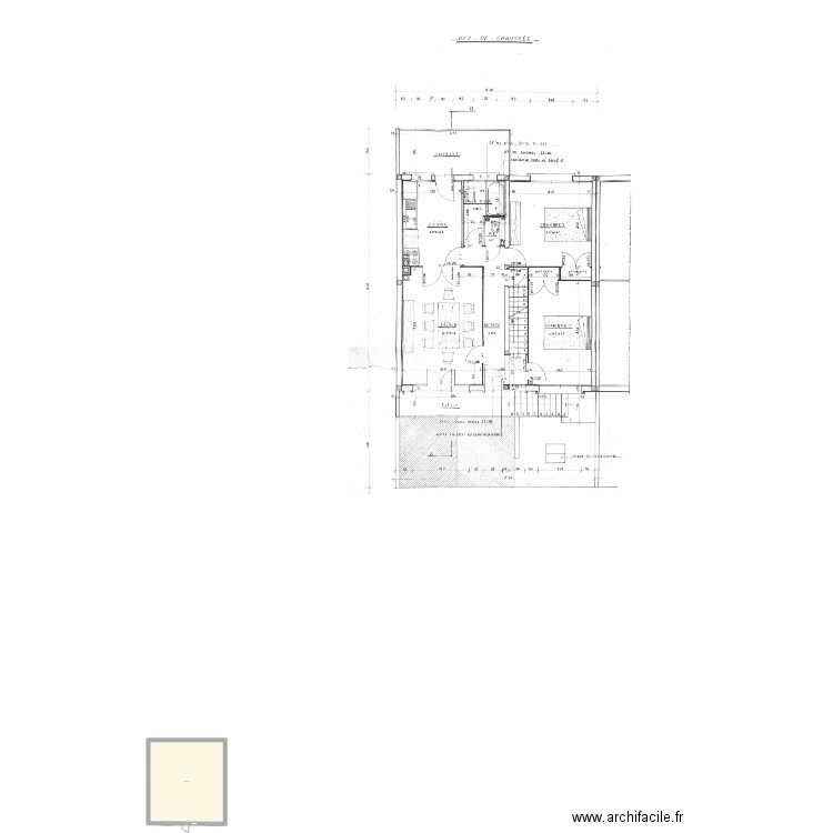 plan maison 157 av. Plan de 1 pièce et 74 m2