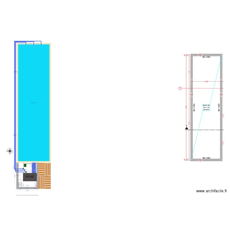 PLAN VUE DE DESSUS. Plan de 0 pièce et 0 m2