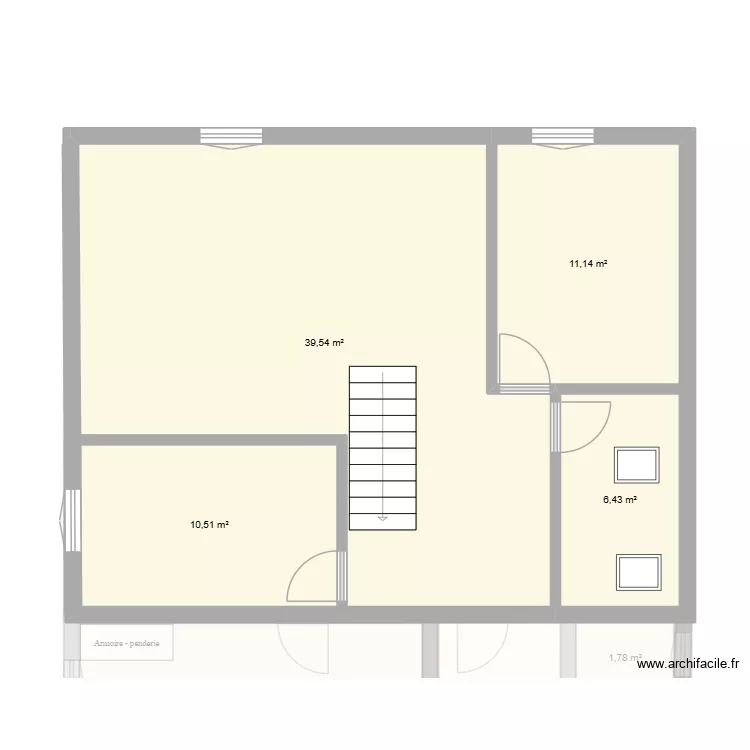 saint marcel RDC. Plan de 18 Pièces et 232 m² saint marcel RDC. Plan de 18 Pièces et 232 m²