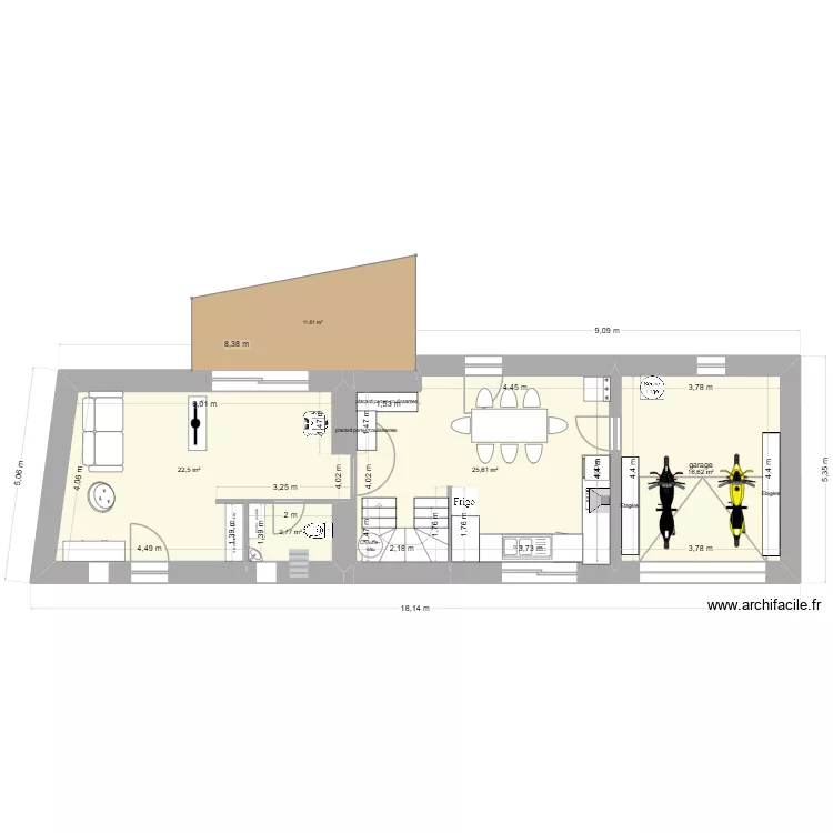 Saint August Rd. Plan de 4 et 67 m² Saint August Rd. Plan de 4 et 67 m²