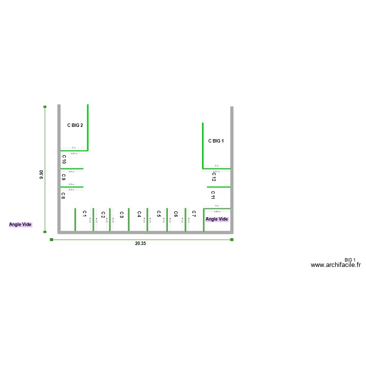 greta plateau technique. Plan de 0 pièce et 0 m2