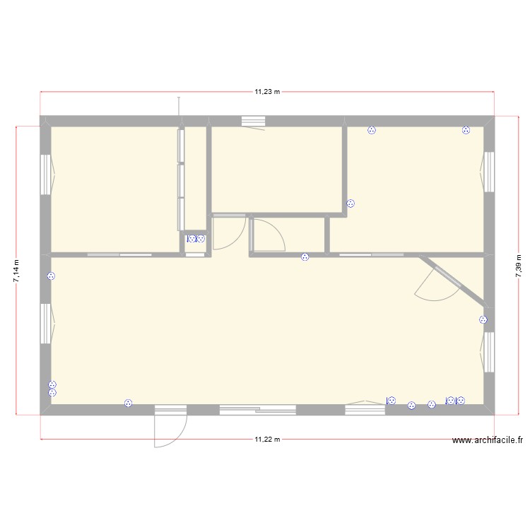 elec. Plan de 0 pièce et 0 m2