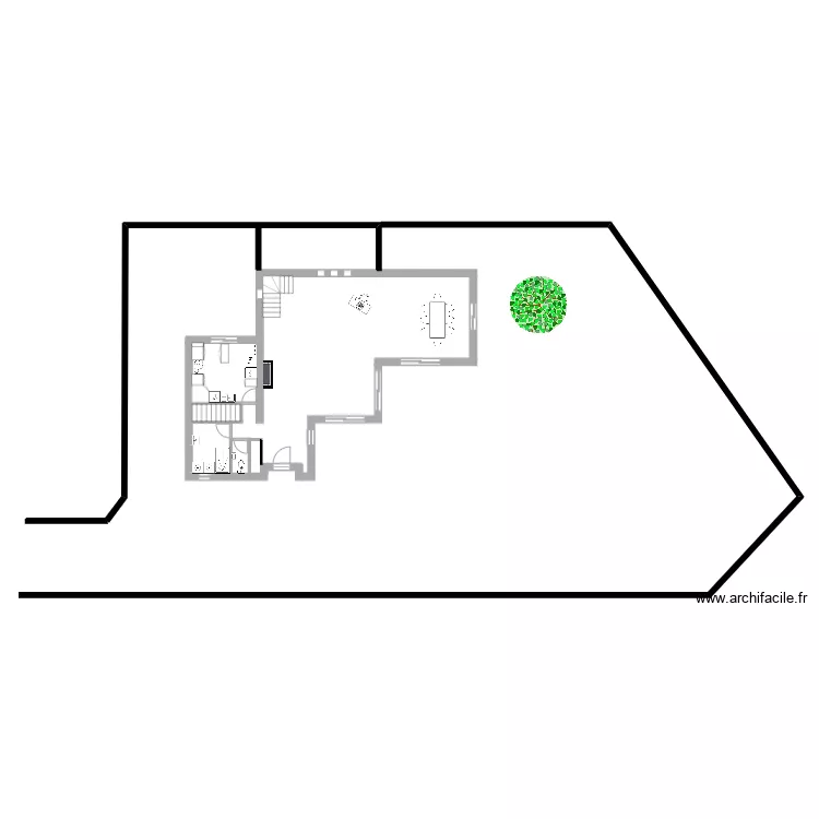 Saint Gratien. Plan de 
