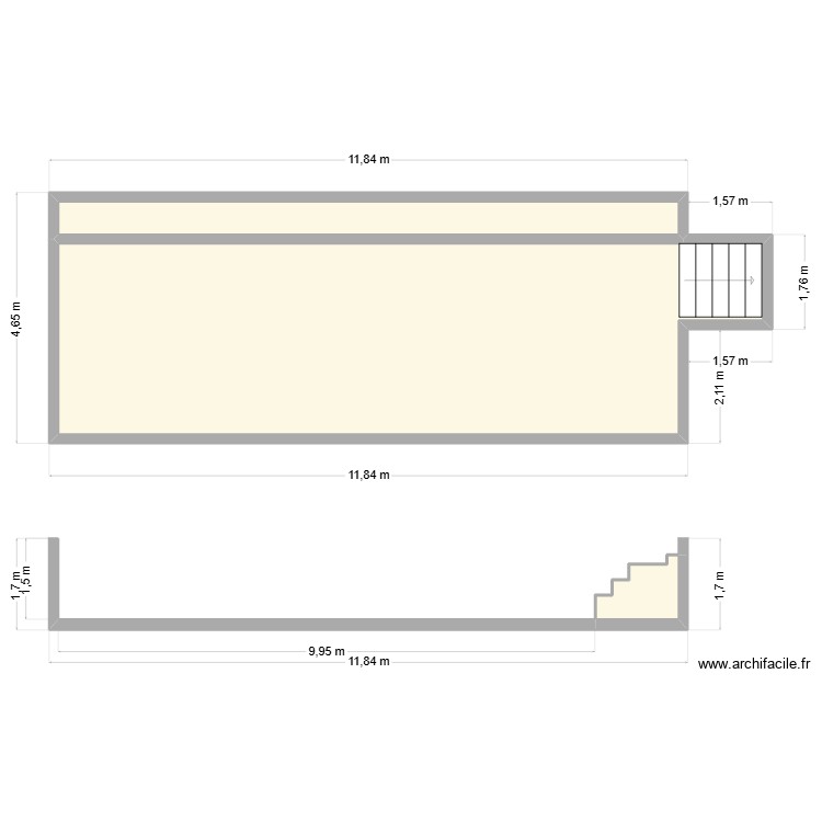 piscine. Plan de 0 pièce et 0 m2