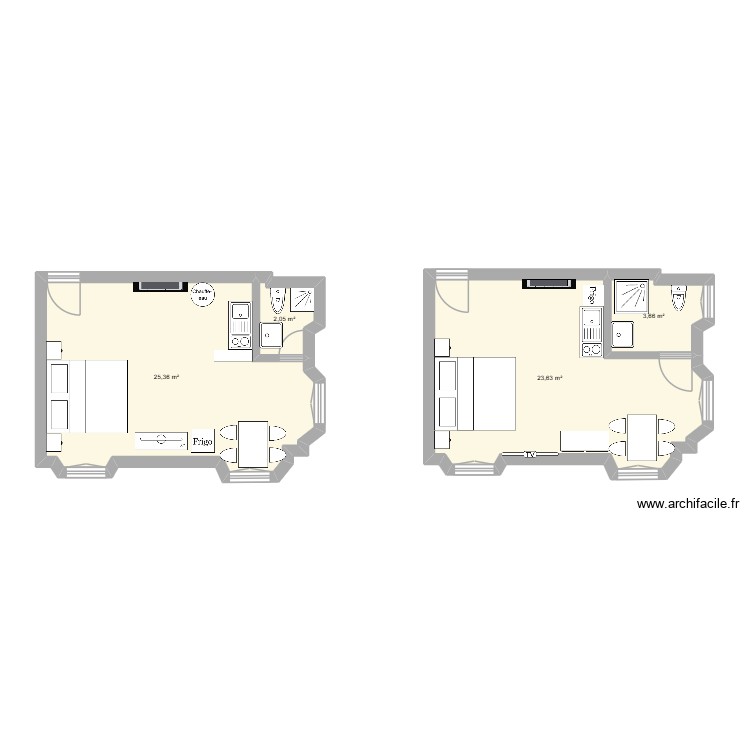 Plan actuel et ancien 4G. Plan de 0 pièce et 0 m2 Plan actuel et ancien 4G. Plan de 0 pièce et 0 m2