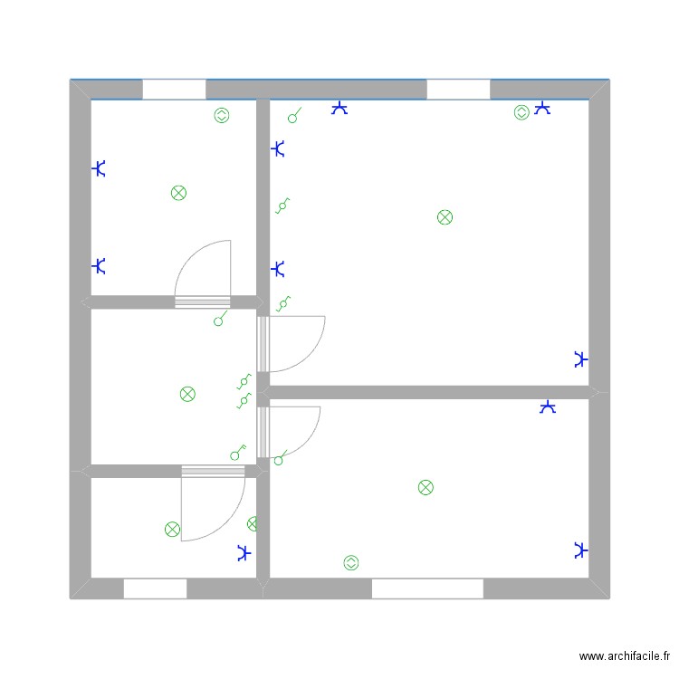Etage-agatha. Plan de 0 pièce et 0 m2