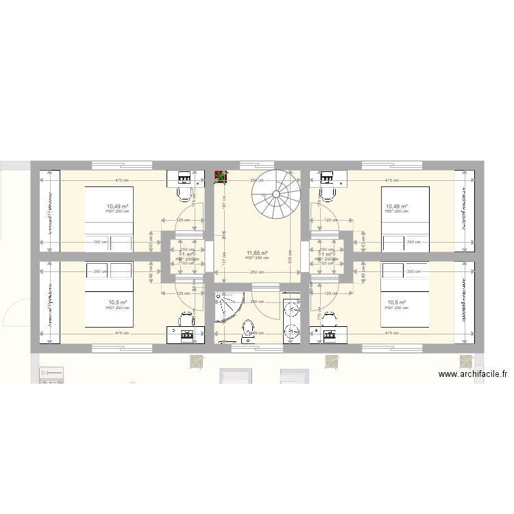 Plan Maison Famille JALADE 11/23. Plan de 0 pièce et 0 m2