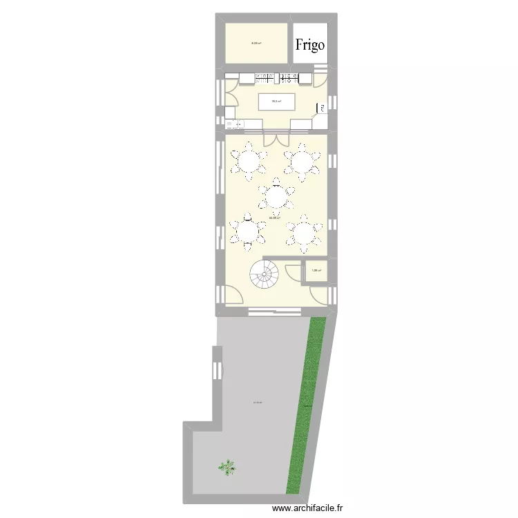 grange 1.3. Plan de 6 pièces et 162 m² grange 1.3. Plan de 6 pièces et 162 m²