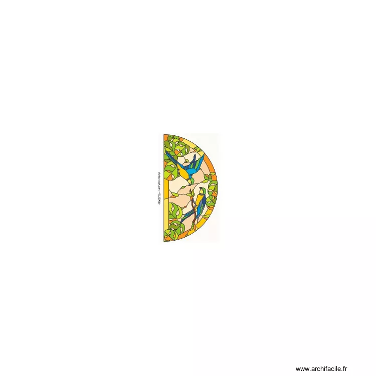 les oiseaux. Plan de 