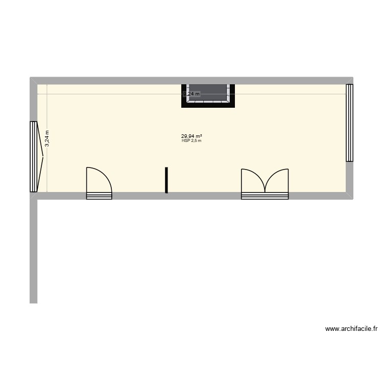 salon. Plan de 0 pièce et 0 m2