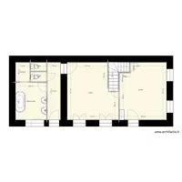 Plan Rdc Thoraval - cot&eacute;