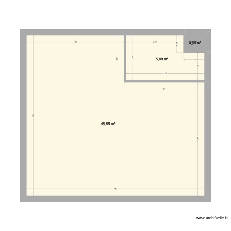 Appartement F2 lot 302 Jardiniers à Ribeauvillé. Plan de 0 pièce et 0 m2 Appartement F2 lot 302 Jardiniers à Ribeauvillé. Plan de 0 pièce et 0 m2