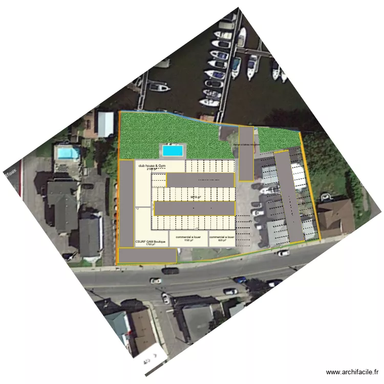 Condo Golden. Plan de 5 et 1460 m² Condo Golden. Plan de 5 et 1460 m²