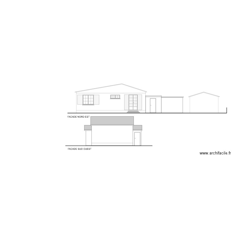 FACADES ETAT DES LIEUX 3. Plan de 0 pièce et 0 m2