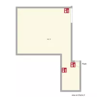 Plan avant travaux  Projet relief