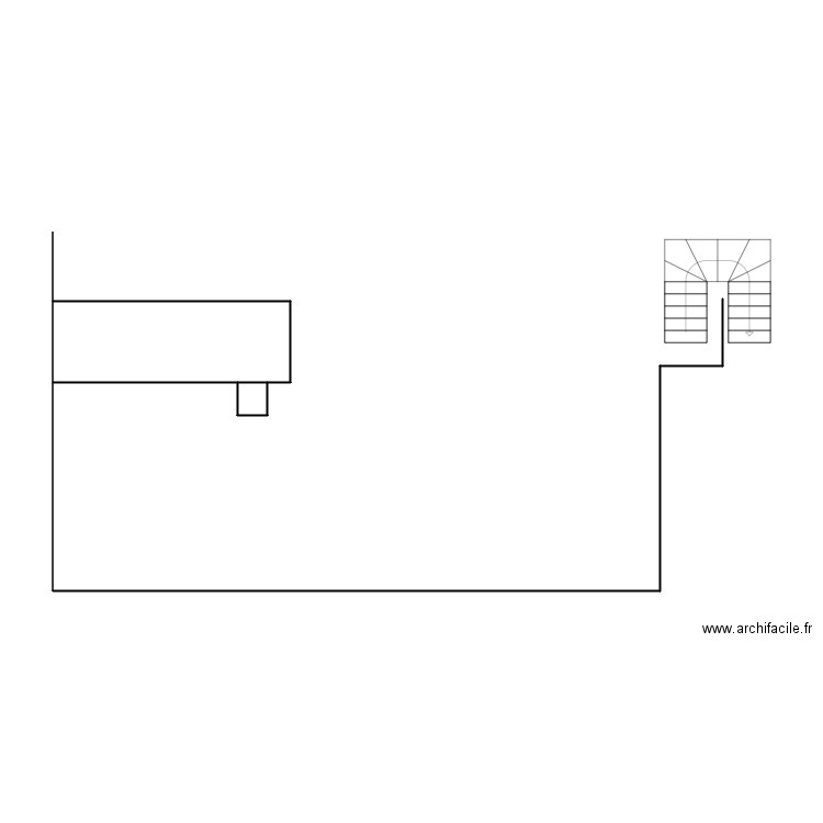 DISTINTO . Plan de 2 pièces et 7 m2