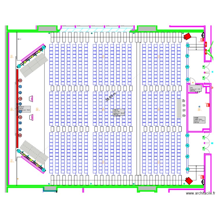 UNI U600 VF. Plan de 0 pièce et 0 m2