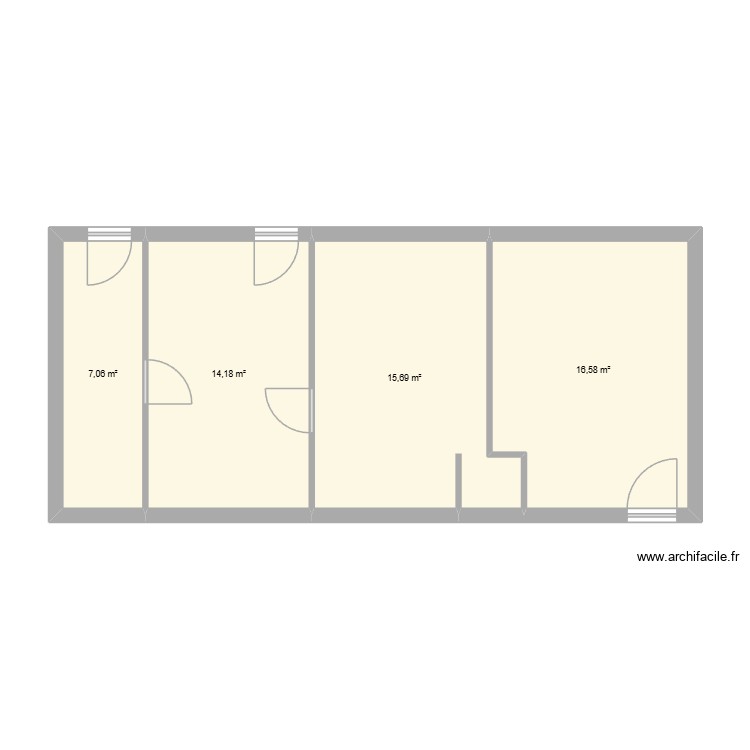 SANDRA. Plan de 0 pièce et 0 m2