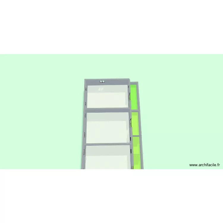 immeuble sedat. Plan de 16  et 1187 m²