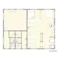 B&acirc;timent actuel face au service kin&eacute;  H&ocirc;pital Ngozi - am&eacute;nag&eacute; en service kin&eacute;