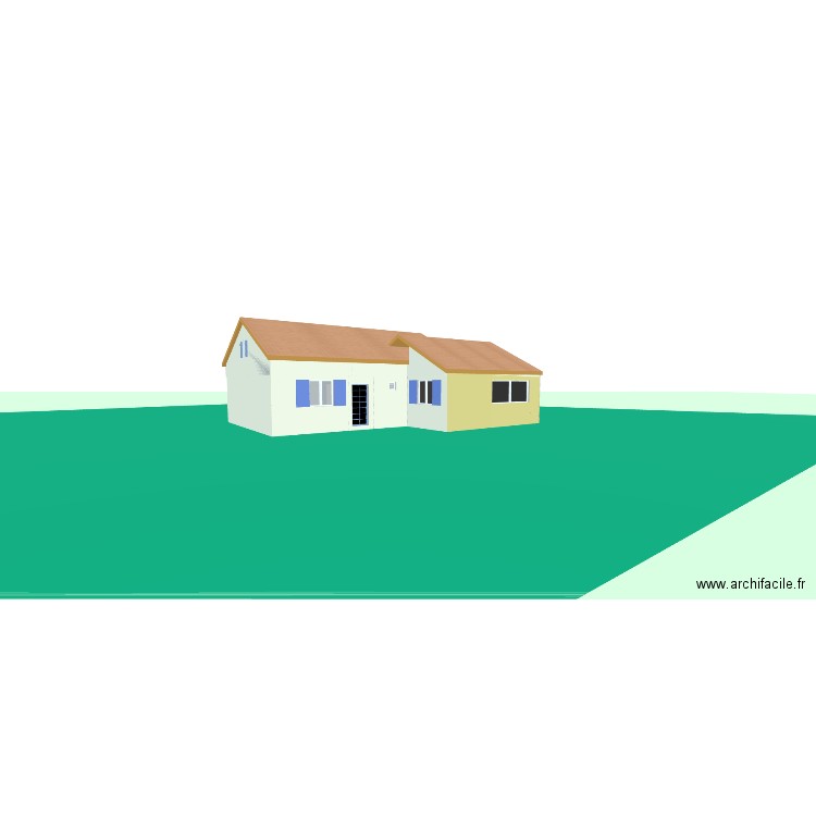 Cadastre Gatinais. Plan de 4 pièces et 105 m2